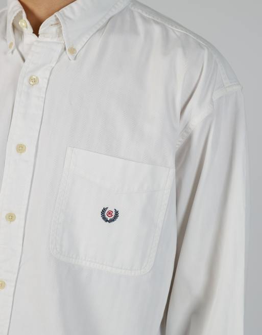 Vintage Chaps Ralph Lauren xl long sleeve shirt in white, 4 of 4