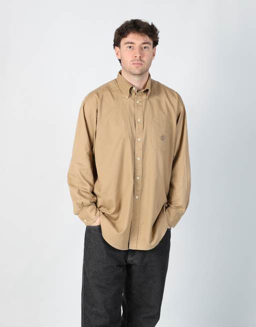 Vintage Chaps Ralph Lauren xxl long sleeve shirt in tan