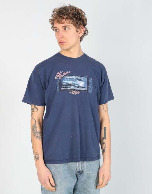 Vintage Chase Authentics m t-shirt in navy blue