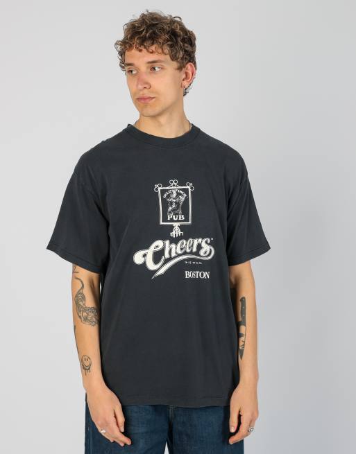Vintage Cheers xl t-shirt in navy blue