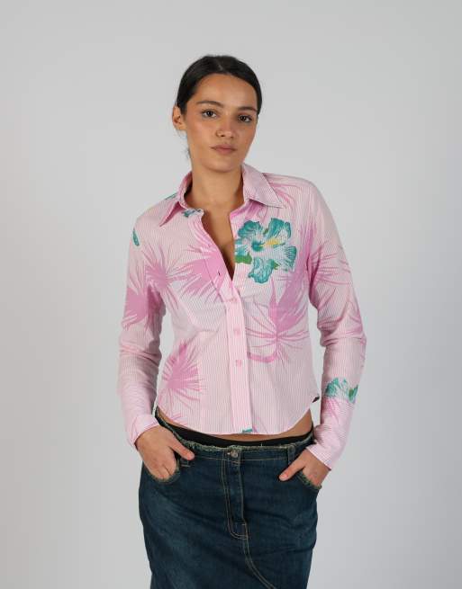 Vintage Chiemsee XS shirt in baby pink