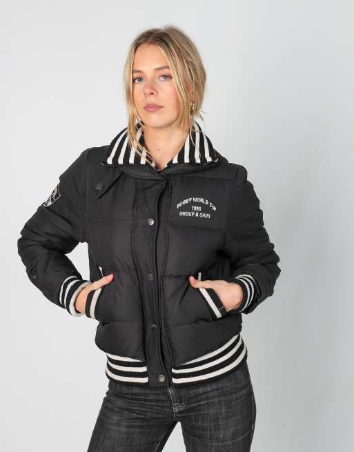 Vintage Chiri M puffer jacket in black