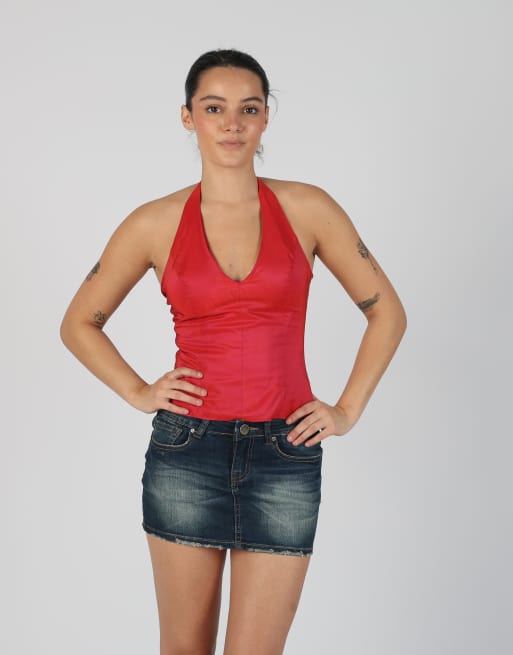 Vintage Chou Chou XS cami in red
