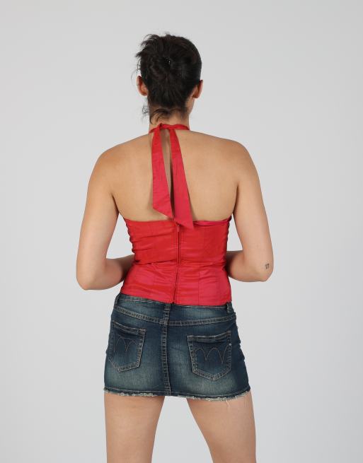 Vintage Chou Chou XS cami in red, 2 of 4