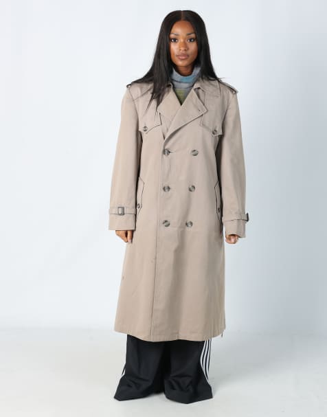 Vintage Christian Dior 12 trench coat in beige - view 1