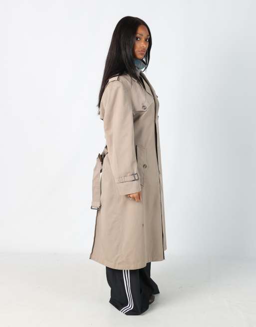 Vintage Christian Dior 12 trench coat in beige | ASOS