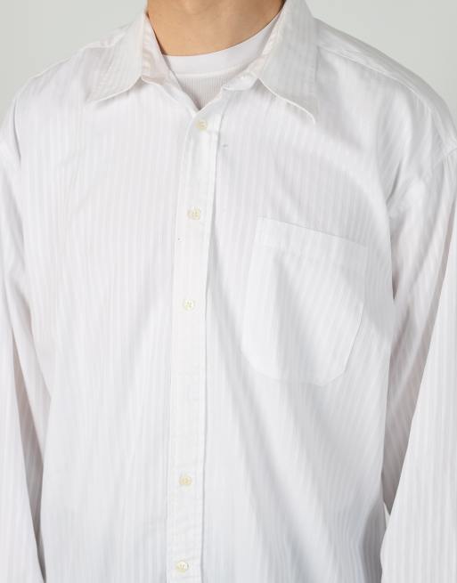 Vintage Christian Dior xl long sleeve shirt in white, 4 of 4