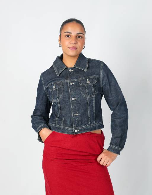 Vintage Cimarron L denim jacket in blue