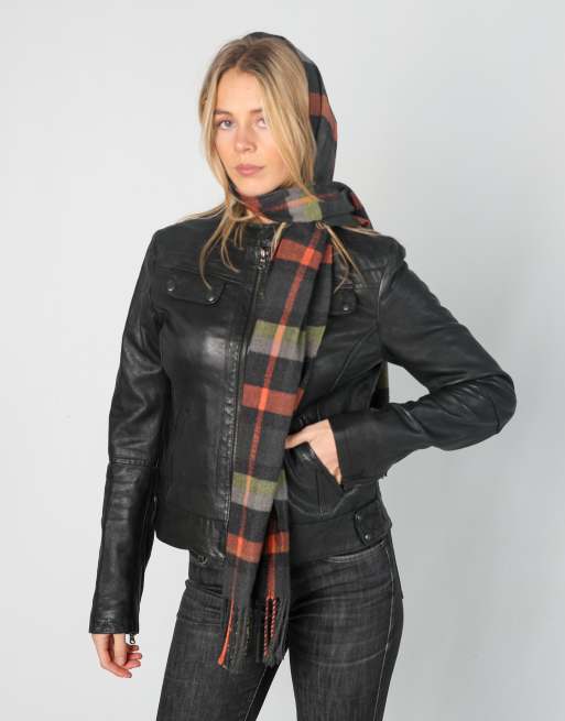 Vintage Cjupito S leather jacket in black