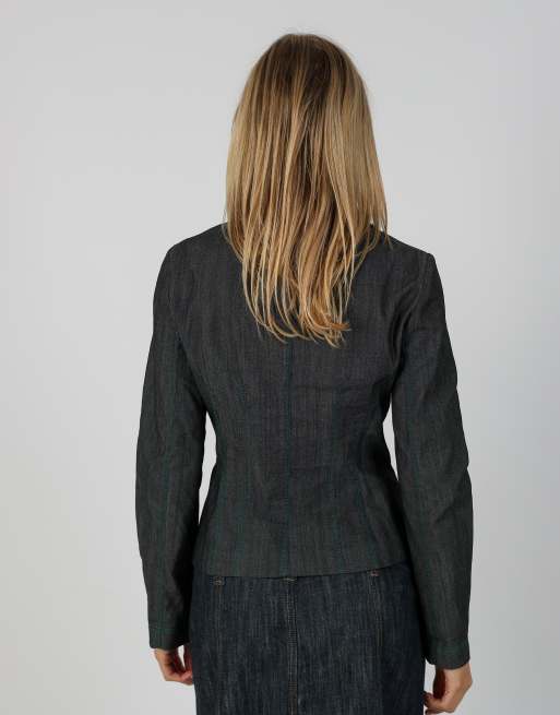 Vintage Class M blazer in charcoal grey, 2 of 4