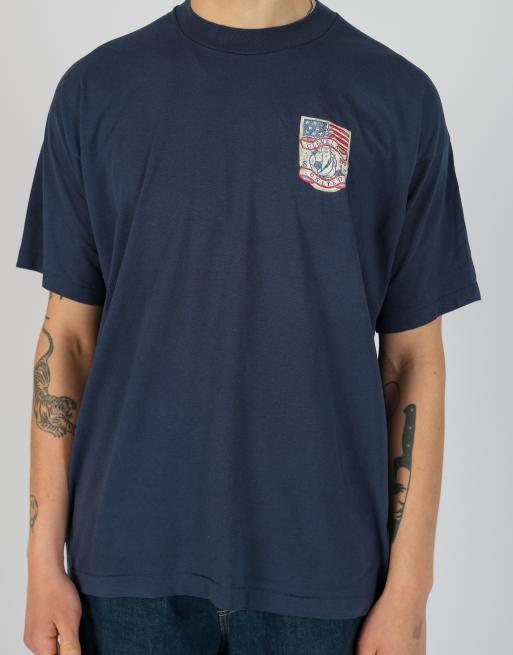Vintage Cleveland United xl t-shirt in navy blue, 4 of 4