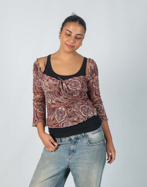 Vintage Clockhouse M cami in pink - view 1