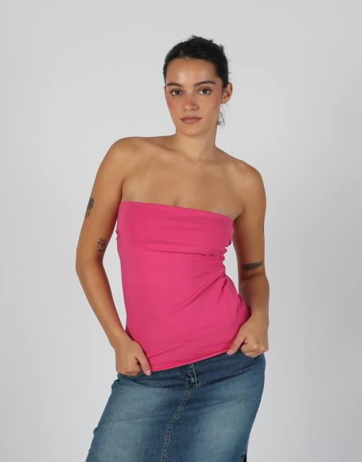 Vintage Clockhouse M cami in pink