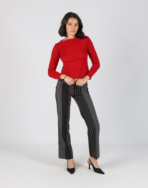 Vintage Clockhouse XS formal trousers in black - view 1