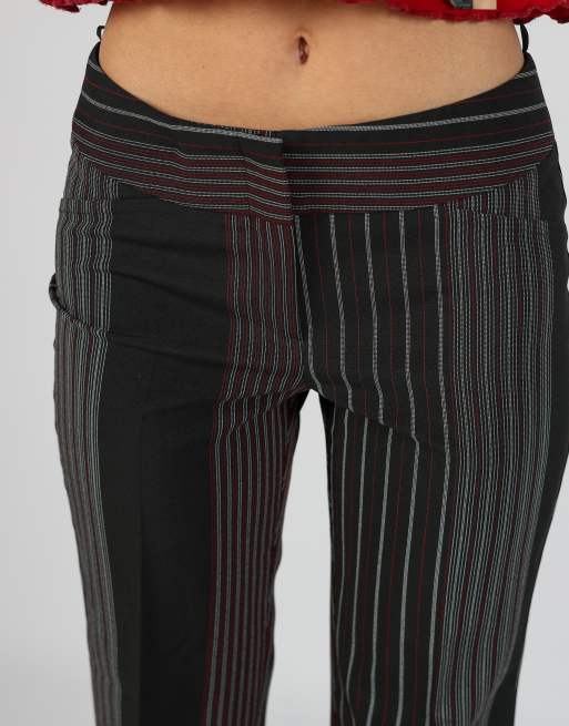 Vintage Clockhouse XS formal trousers in black, 4 of 4