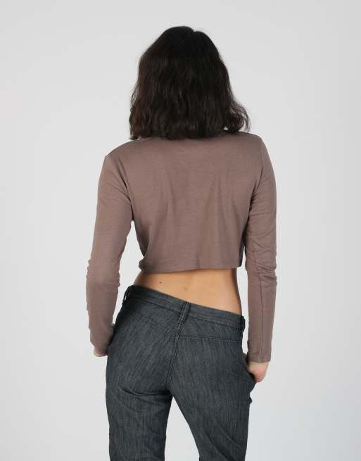 Vintage CLP S cami in brown, 2 of 4
