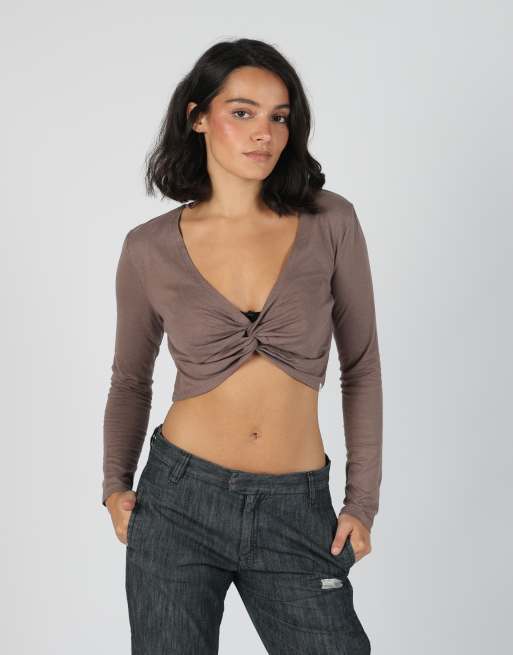 Vintage CLP S cami in brown, 3 of 4