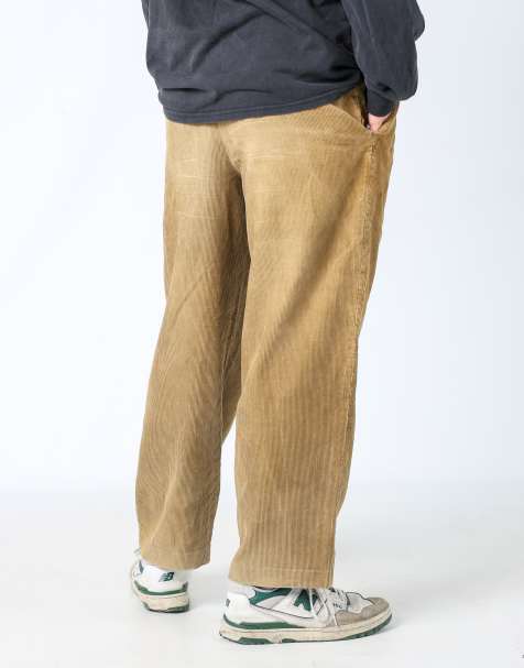 Vintage Clubhouse Corduroy 34x30 woven straight pants in tan - view 1