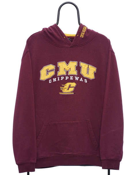 Vintage CMU chippewas size XL hoodie in maroon - view 1