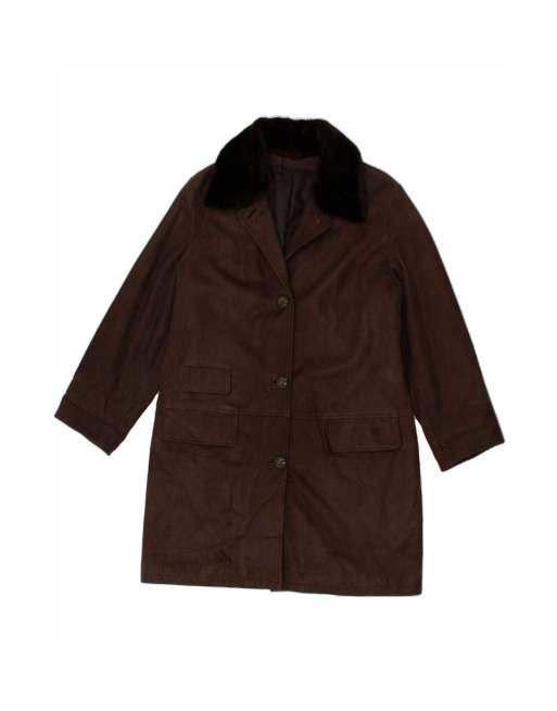 Vintage Coat It 42 Medium In Brown