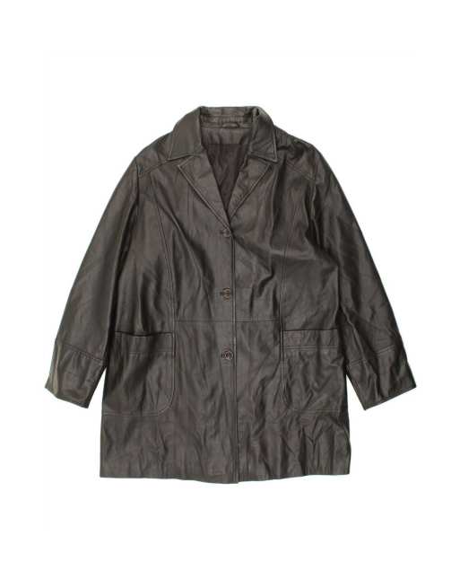 Vintage Coat It 49 XL In Black