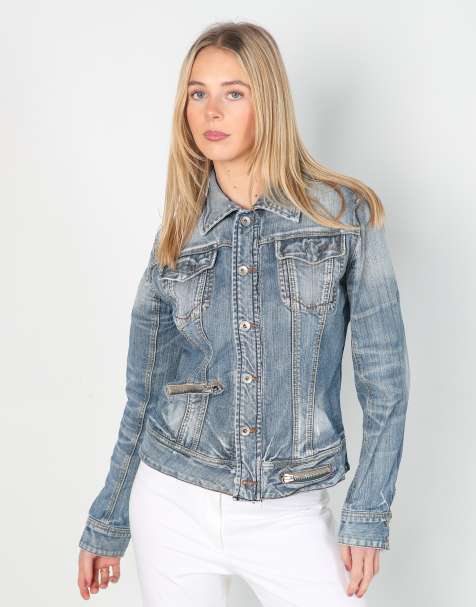 Vintage Coconuda M denim jacket in light blue - view 1