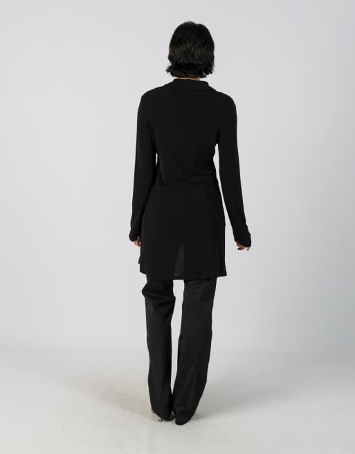 Vintage Coconuda M formal trousers in black, 3 of 4
