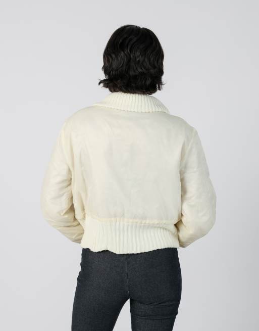 Vintage Coconuda M puffer jacket in cream, 2 of 4