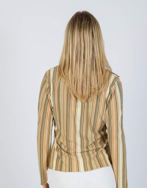 Vintage Coconuda S blouse in tan, 2 of 4