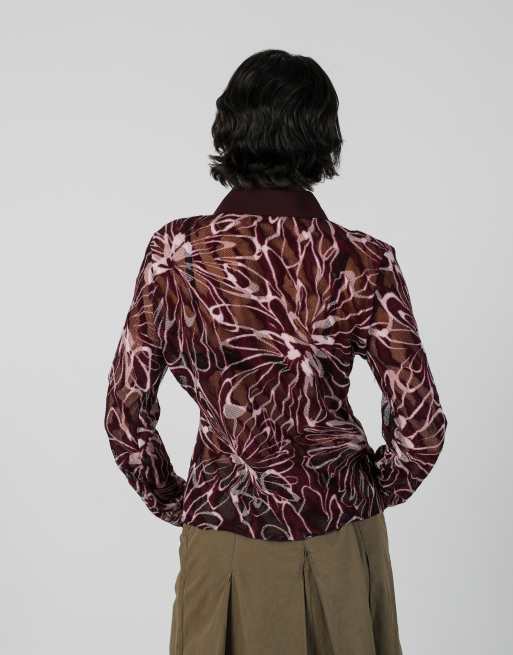 Vintage Coconuda S shirt in purple, 2 of 4