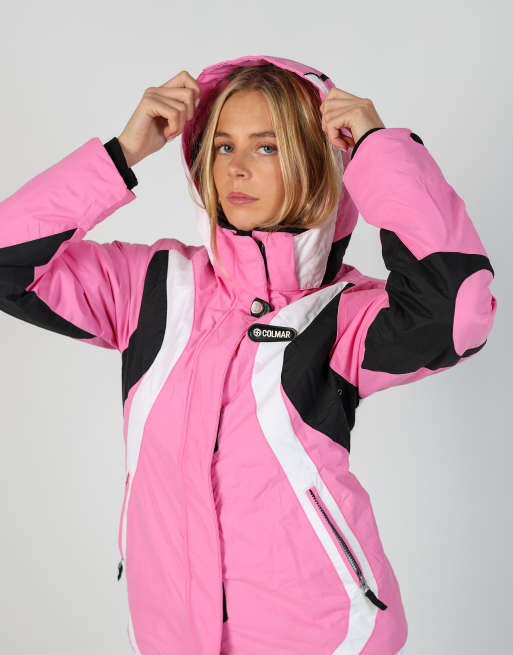 Vintage Colmar S ski jacket in baby pink, 4 of 4