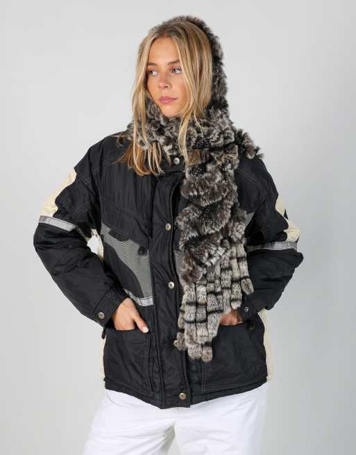 Vintage Colmar S ski jacket in black, 3 of 4