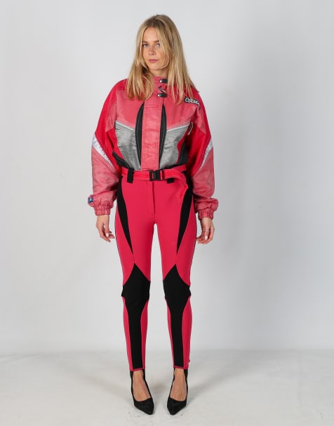 Vintage Colmar XS ski suit in red - view 1