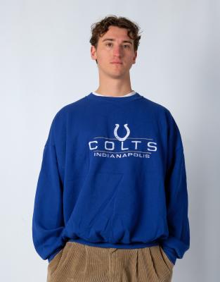 Vintage Colts IndianaPolis XL Sweatshirt Blue