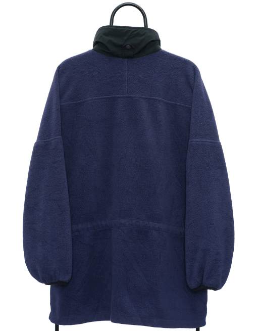 Vintage Columbia 90s Size S Fleece Full Zip In Navy, 4 of 4