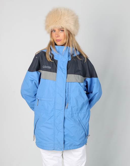 Vintage Columbia M ski jacket in light blue