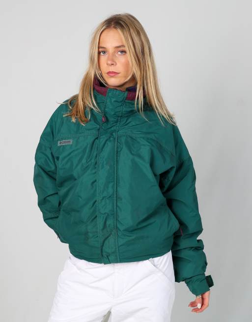 Vintage Columbia XL ski jacket in dark green