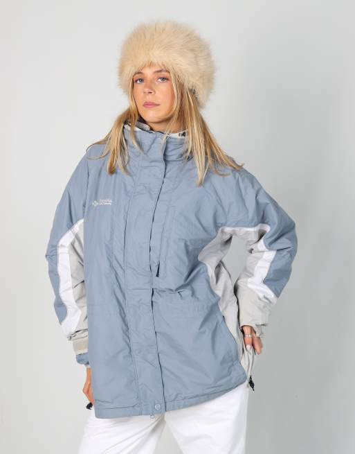 Vintage Columbia XL ski jacket in light blue