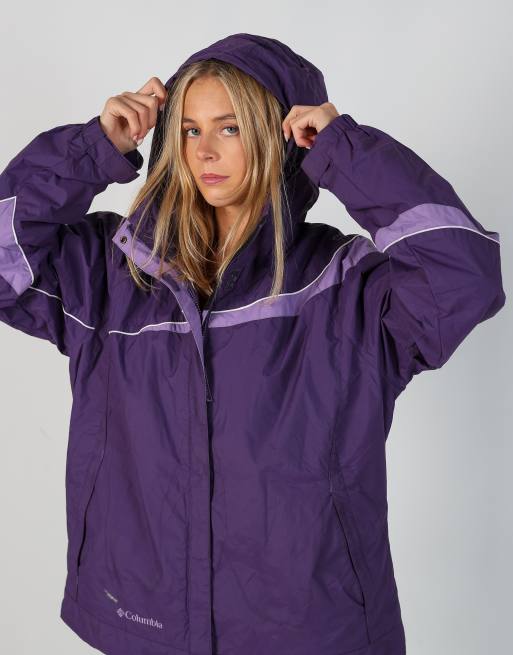 Vintage Columbia XL ski jacket in purple, 4 of 4