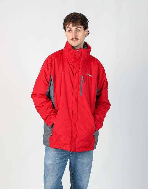 Vintage Columbia xxl rain jacket in red