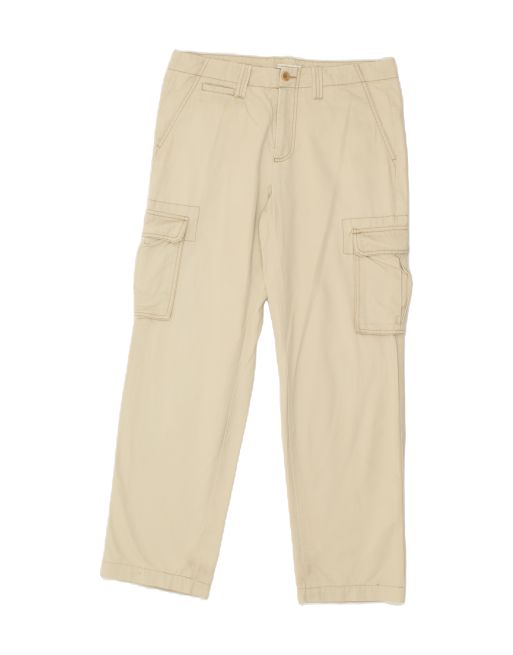 Vintage Conte of Florence Size L Straight Cargo Trousers in Beige