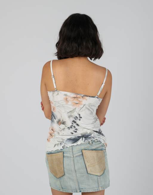 Vintage Cootaiya S cami in white, 2 of 4