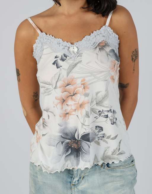 Vintage Cootaiya S cami in white, 4 of 4