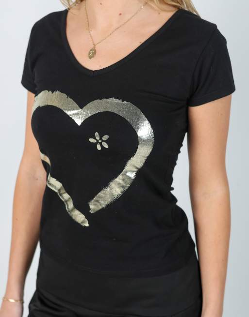 Vintage Coveri S baby tee in black, 4 of 4