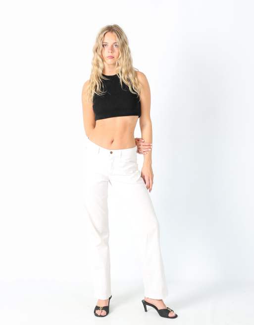 Vintage C.P Company 10 woven trousers in ivory