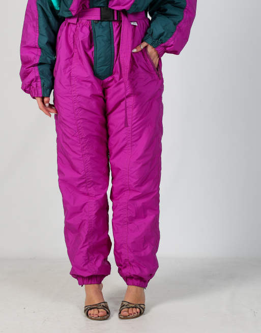 Vintage Creato in Italia L ski suit in purple, 2 of 4