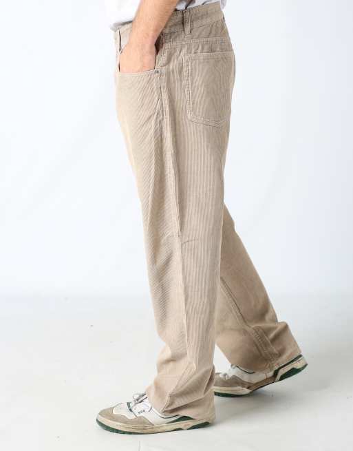 Vintage Cremieux 38x32 corduroy pants in beige