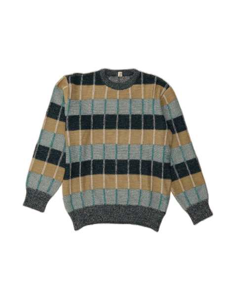 Vintage Crew Neck Jumper Sweater It 52 Large In Multicoloured - view 1