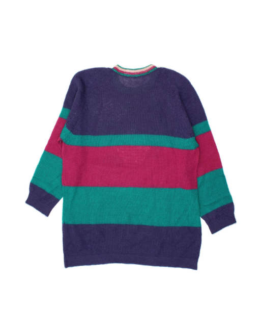 Vintage Crew Neck Jumper Sweater UK 20 2XL In Multicoloured, 2 of 4