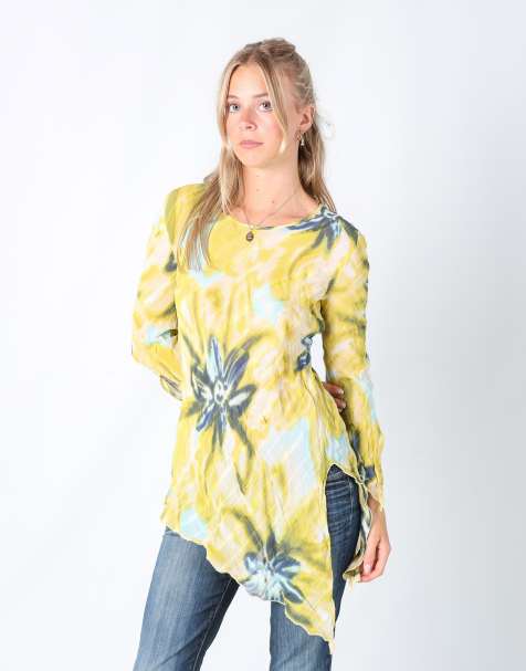 Vintage Cristina Nichi 10 blouse in light green - view 1